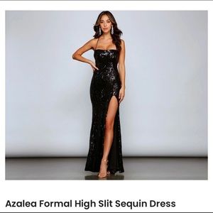 Black Formal Sequin Dress